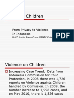 Zulfiani Lubis - Covering Children: From Privacy To Violence in Indonesia - Manila 14 Oct 2011