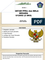 MATERI 1, Pengantar PPKN Dan Bela Negara