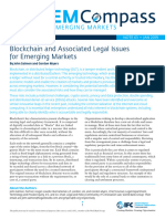 Blockchain and Associated Legal Issues For Emerging Markets: NOTE 63 - JAN 2019