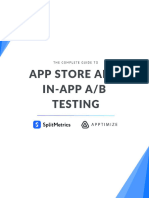 Complete Guide To App Store in App A B Testing