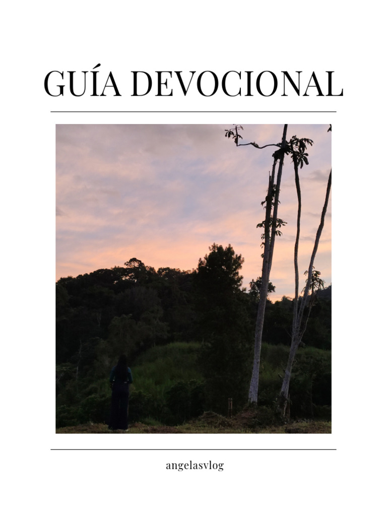 Guía Devocional Pdf Jesús Biblia