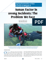 The Human Factor in Diving Incidents, G. Lock