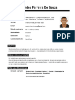 CV Evandro Ferreira de Souza