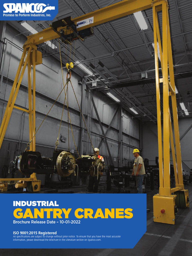 Spanco Gantry Brochure Web 1 | PDF