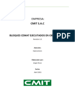 Informe - BLOQUES CEMAT EJECUTADOS EN OB35 (100ms)