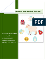 Animal Products and Public Health