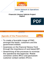 Financial Inclusion Network & Operations LTD.: Financial Literacy Vehicle Project