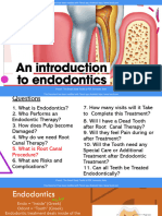 Introduction To Endodontics