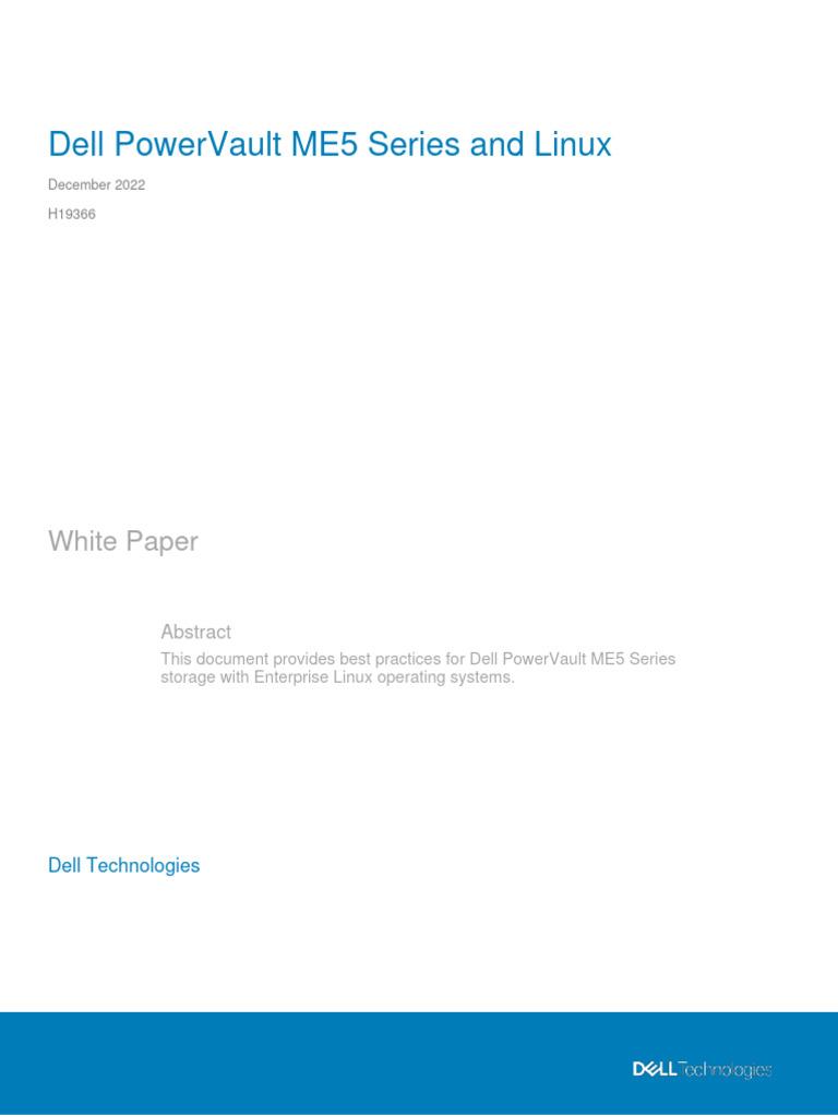 Dell Powervault Me5 Spec Sheet – IQGP