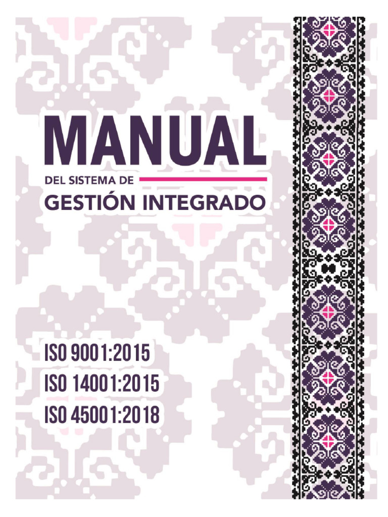 Manual del Sistema de Gestión Integral | PDF | Sistema de manejo de ...