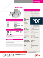 PP2610 XP95 Optical Smoke Detector Data Sheet