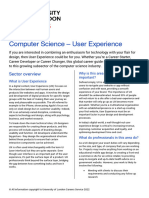 Careers Options in User Experience