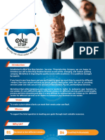 One Stop Solution Services Brochure