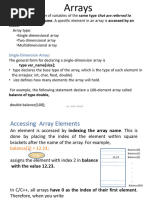 Arrays