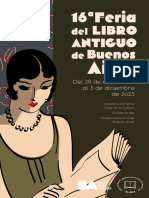 Catálogo 16a Feria Del Libro Antiguo de BA - 2023