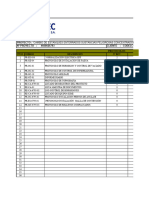 Re-Ca-6793-01 Lista de Registros Del Proyecto