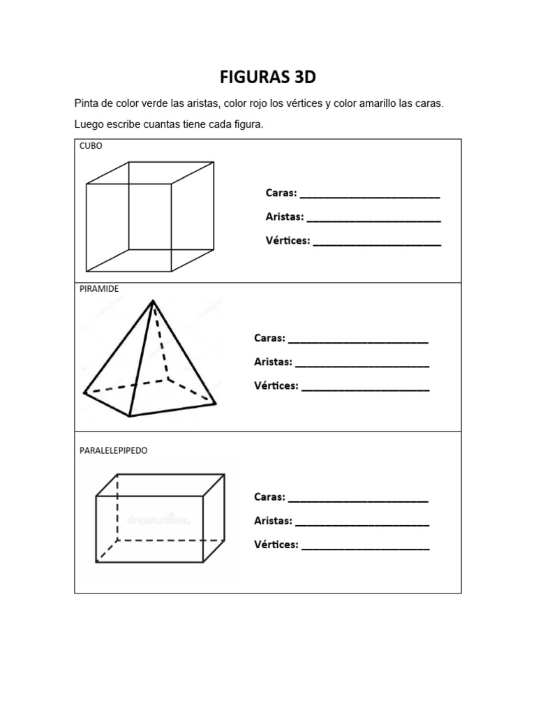 Figuras 3d Pdf Deportes Y Actividades Al Aire Libre Métodos Y