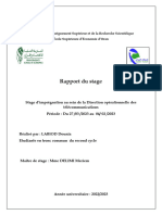 Rapport de Stage Algérie Télécom