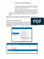 Guía Simplificada para Declaración Del Sire