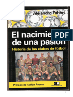 Fabbri Alejandro - El Nacimiento de Una Pasion (Futbol)