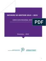 Informe de Gestion 2019 – 2023 Version Corta 20-Dic