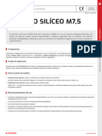 Mortero Siliceo M7,5