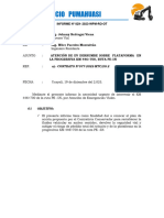 Consorcio Pumahuasi: INFORME #029-2023-WPM-RO-OT