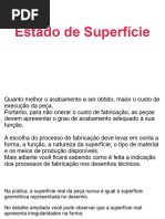 Estado de Superfície