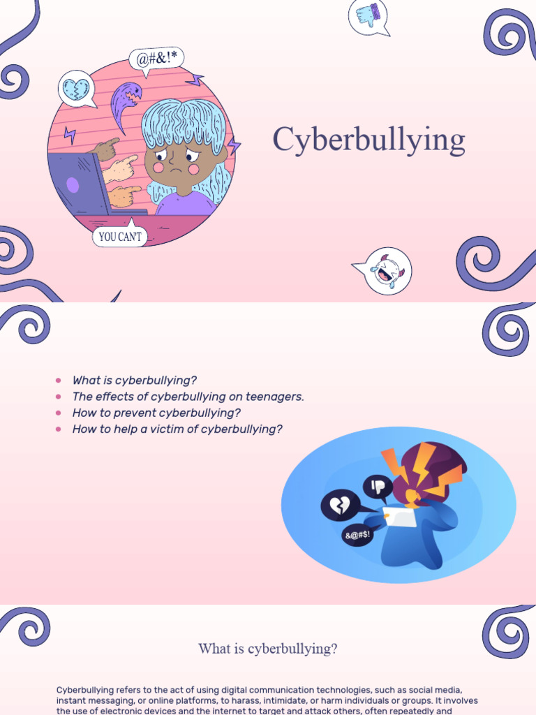 View of International Day Against Bullying at School Including Cyberbullying ...