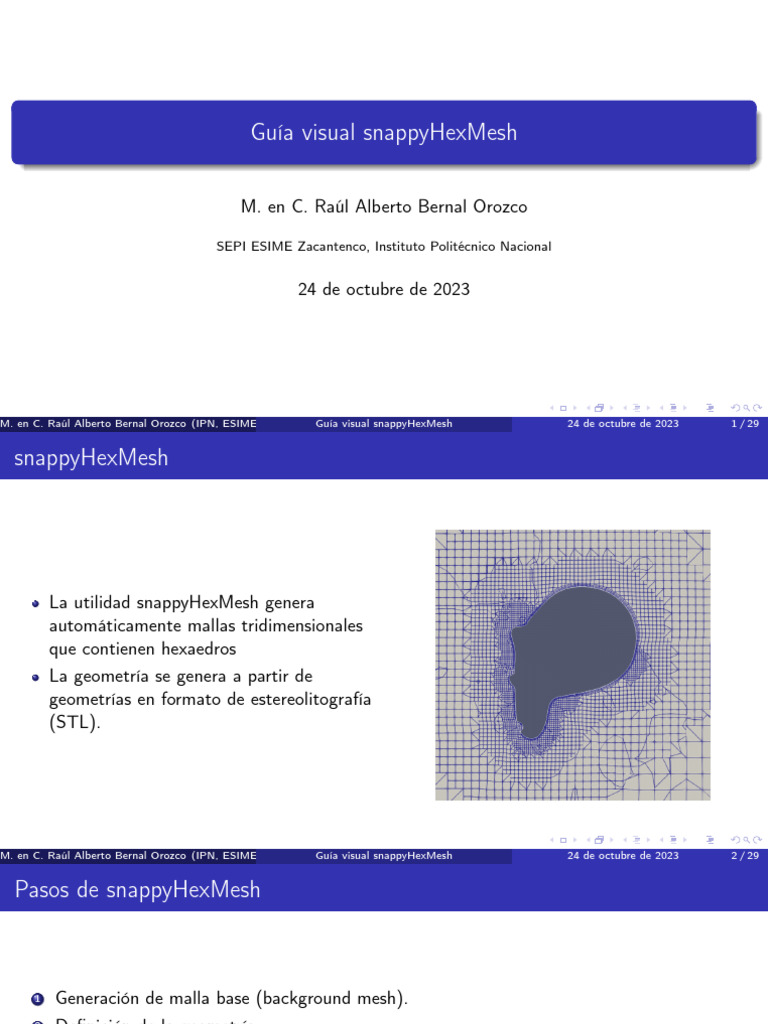 Snappy Hex Mesh | PDF