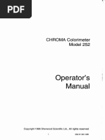 Procedures Manual: DR/890 Colorimeter | PDF