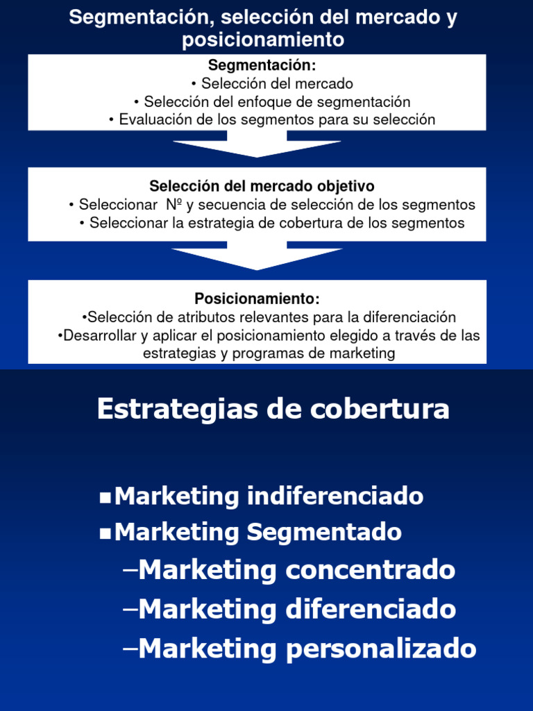 Estrategias de Segmentación y Posicionamiento | PDF | Marketing ...
