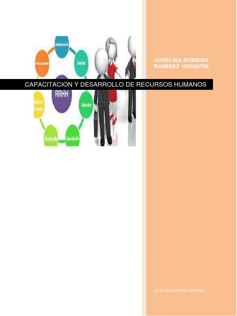 Capacitacion y Desarrollo de Recursos Humanos | PDF | Gestión de ...