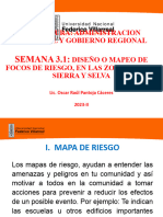 Semana 3.1 - Diseño o Mapeo de Focos de Riesgo, en Las Zonas Costa, Sierra y Selva