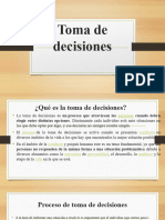 Toma de Decisiones