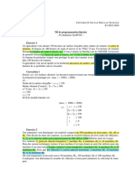 TD de Programmation Linã©aire