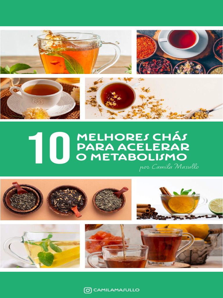 Chás Naturais para Acelerar o Metabolismo | PDF