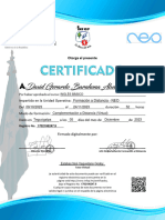 Certificado INFOP-NEO Reg No 1702106247.9
