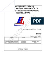 PR-SST-12 Identificacion, Valoracion y Control de Peligros