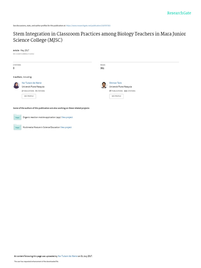 What Are Classroom Practices