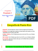 Repaso Examen I Historia de Puerto Rico