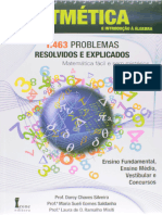 Resumo Aritmetica e Introducao A Algebra 1463 Problemas Resolvidos e Explicados Darcy Chaves Maria Sueli Laura de o Ramalho