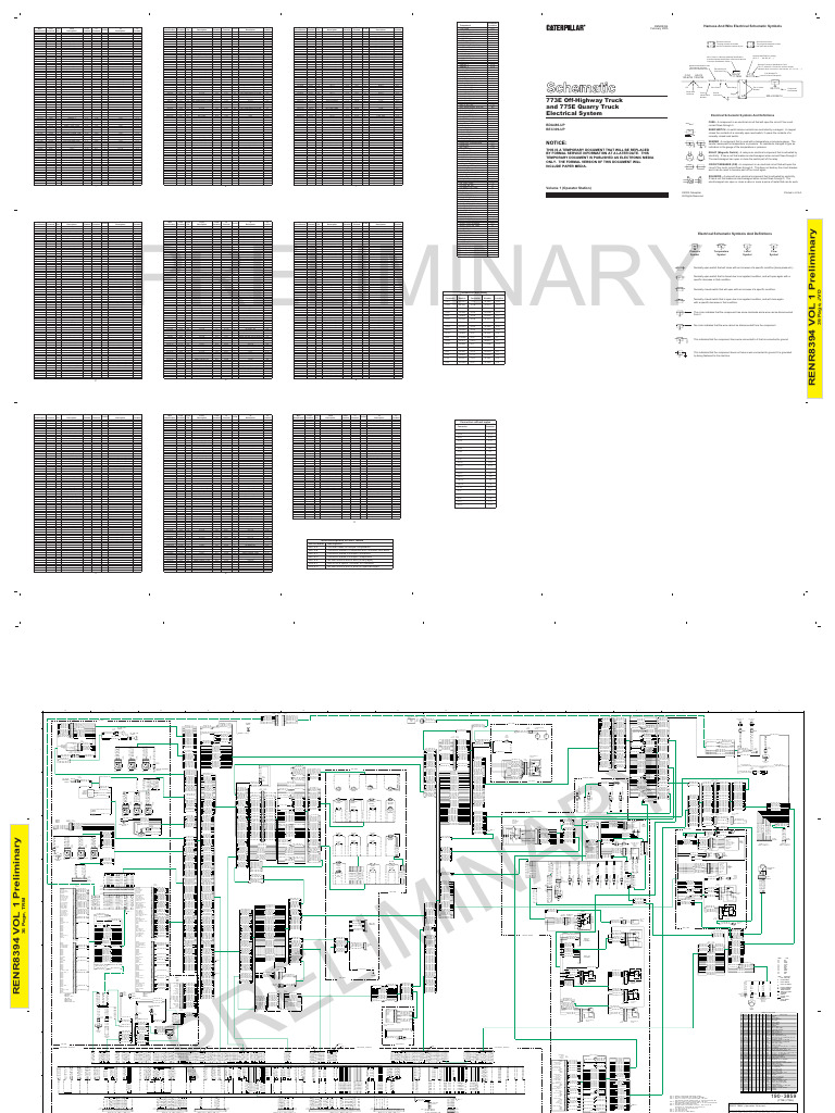 Dump Truck 773e (Bda486-Up) | PDF | Electrical Wiring | Electric Power