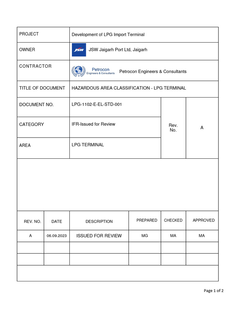 LPG1102EELSTD001_Rev.A_Hazardous Area Classification LPG