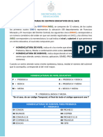 Nomenclaturas Codigo Sace