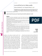 The Effect of Time Use and Food Cost On Dietary Quality