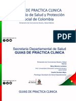 Presentación PDF de Guía de Práctica Clínica para La Prevención, Diagnóstico y Tratamiento de La Ideación Yo Conducta Suicida.