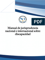 Manual de Jurisprudencia Nacional e Internacional Sobre Discapacidad