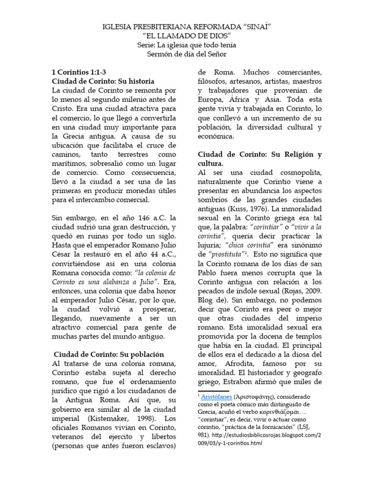1 Corintios 1 Pdf