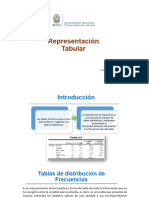 Representación Tabular